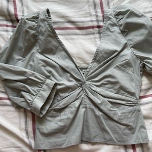 Abercrombie puff sleeve top